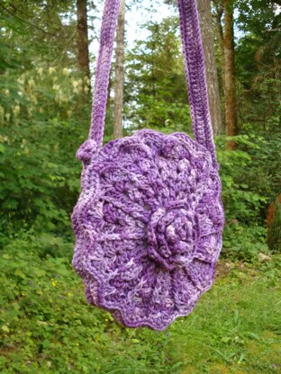 Victorian Flowers and Shells Bag - PA-212