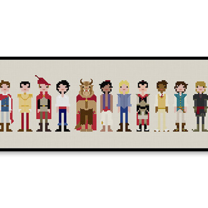 Storybook Princes - PDF Cross Stitch Pattern