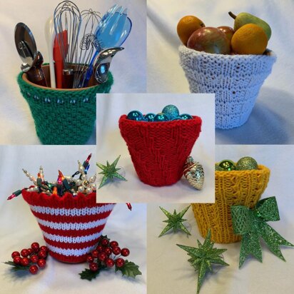 Flower Pot Cozies