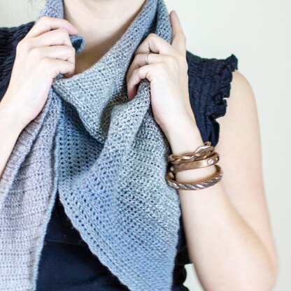 Asymmetrical Dreams Shawlette