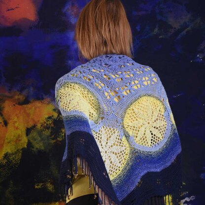 The Starry Night Shawl (UK terms)