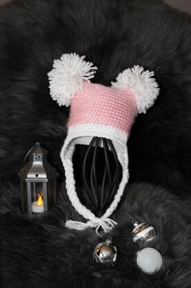 Quinn Double Pompom Hat