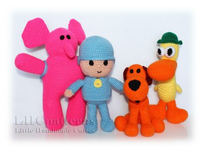 Pocoyo and Friends Crochet Pattern