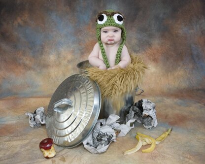 Oscar the Grouch Baby Hat