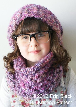 Chunky Slouchy Sophie Hat & Cowl