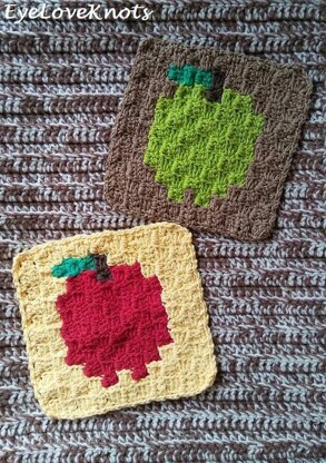 C2C Apple Washcloths