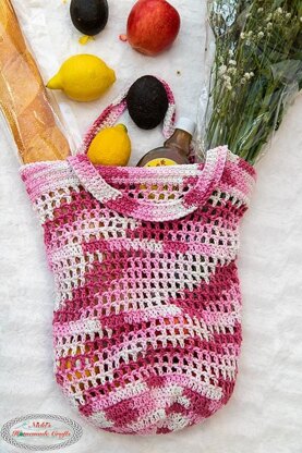 Filet Crochet Market Bag