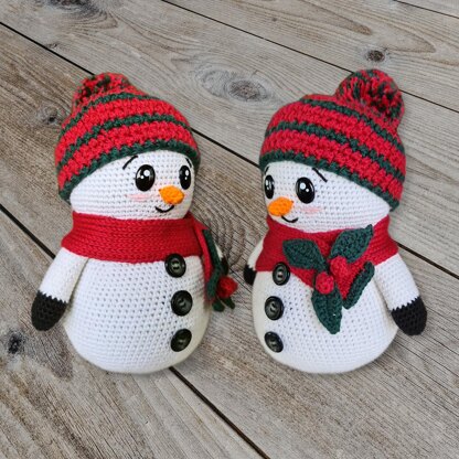 Alpin The Snowman - Amigurumi