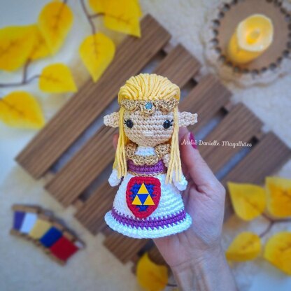 Princess Zelda, Link and Ganondorf (The legend of Zelda) Amigurumi Pattern Bundle