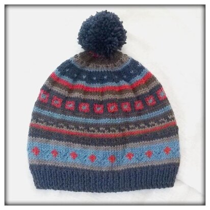 "Lennart" Fairisle Hat