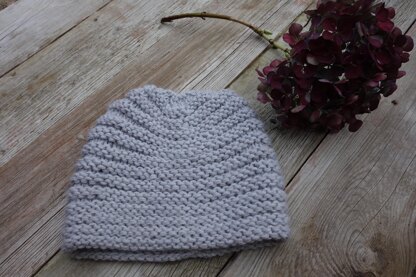 Pompom Ribbed Hat