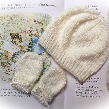 Royal Baby Hat and Mitts-Archie