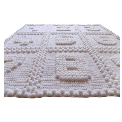 Numbers One Piece Baby Blanket