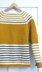 Petit Paris Mustard Yellow Striped Jumper Sweater