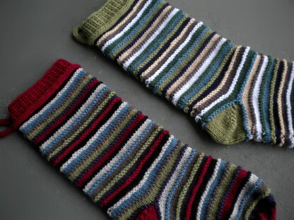 Classic Stripes Stocking