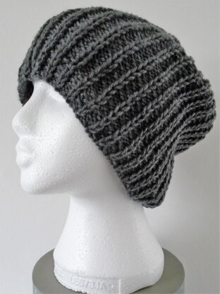 Beanie Hat Knitting Pattern