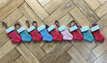 Christmas Stocking Decoration Crochet Pattern