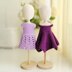 Crochet doll clothes, amigurumi doll dress, Spring Dresses