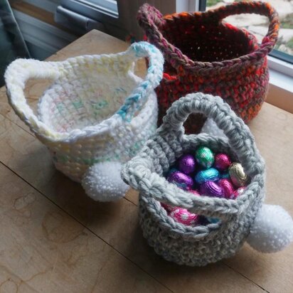 Bunny Basket to Crochet