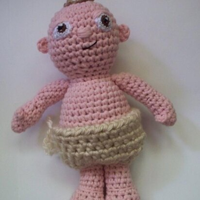 Amigurumi Baby Doll