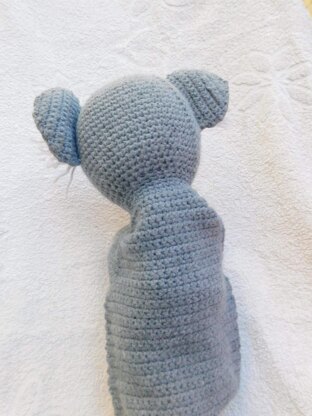 Osi, the Koala, amigurumi hand puppet