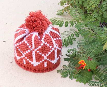 Chunky Fair Isle Crochet Toque