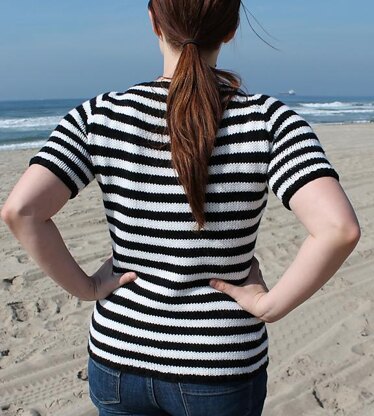 Hipster Stripe Cardigan