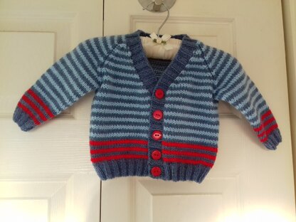 Cardigan for Becky's baby