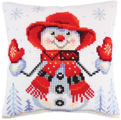 Collection D'Art Fashion Season Cushion Cross Stitch Kit - Multi