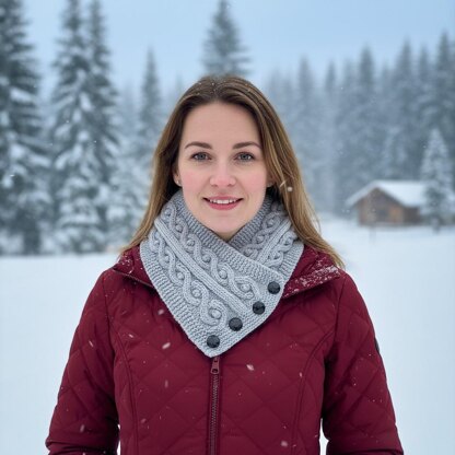 Celtic twist Neckwarmer