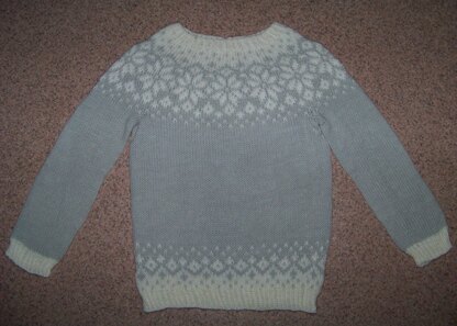 Snowflake pullover
