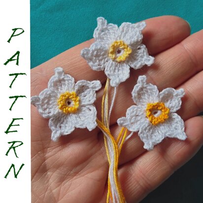 Daffodil flower pattern