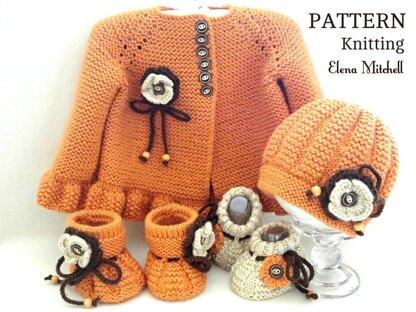 Knitted Baby Outfit