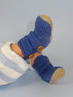 Baby 2 Strap Boots (Booties)