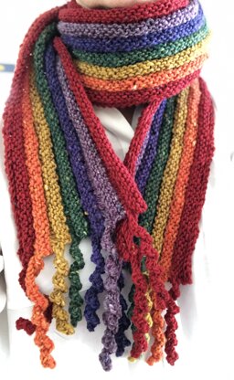 Rainbow Scarf for my rainbow friend