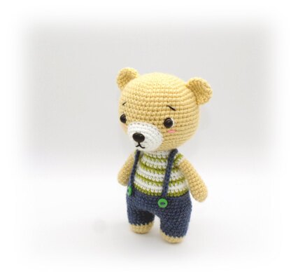 Eddie Bear Crochet Pattern