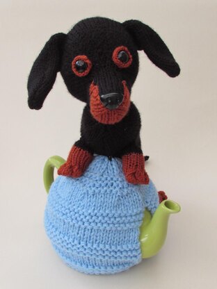 Dachshund tea cosy