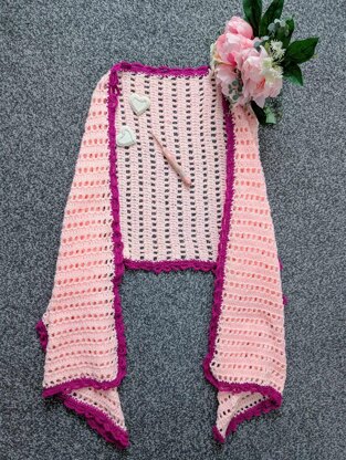 Crochet Regency Angel Shawl Pattern
