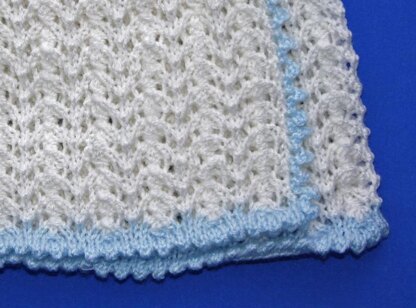 P88 Crossover Style Dress with Picot Edging