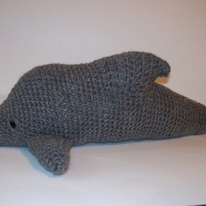 Plush Dolphin Pillow