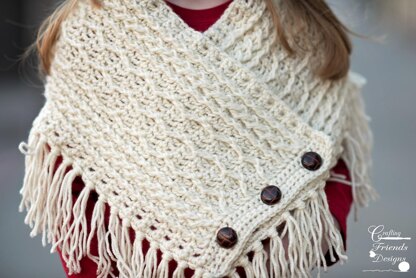 Cabled Zig Zag Scarf or Cowl