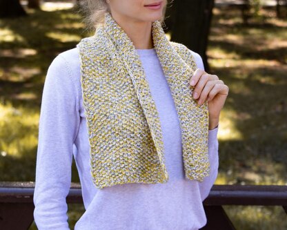 Knitting Pattern Short Scarf