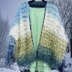 Shaggy Crochet Cardigan