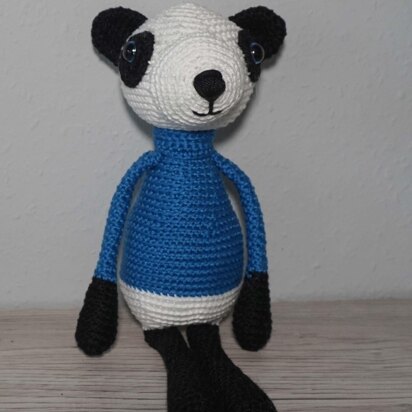 Amigurumi Häkelanleitung Panda Paul