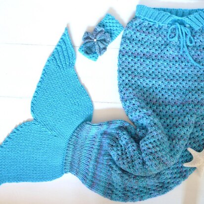 Adult Mermaid Tail Blanket