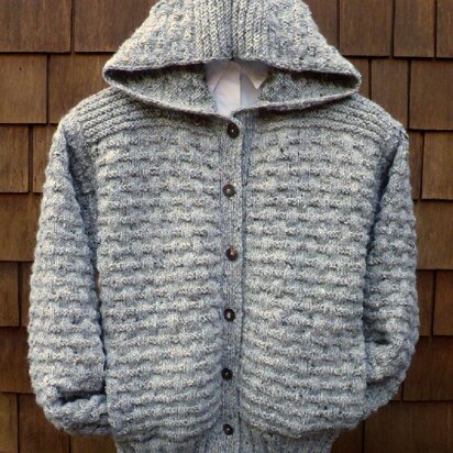 Mari Sweaters MS 183 Basketweave Hoody