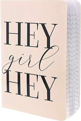 Teresa Collins Designer Notebook 6"X8" - Hey Girl Hey