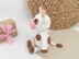 Crochet cow toy amigurumi crochet pattern