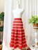 Striped Lace Skirt