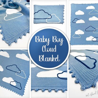 Baby Boy Cloud Blanket